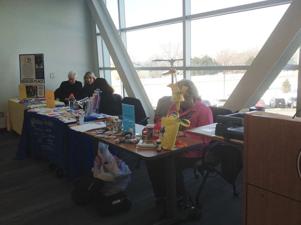 WOW Table to interview DePaul students 2.jpg